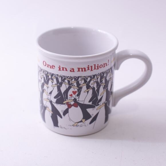 One In A Million, Penguin, Message Mug, American Greetings, ~ 250809-WH 453 - Picture 1 of 4